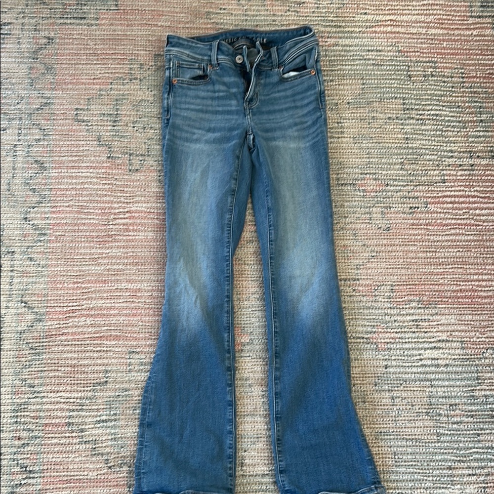 Women's flare Blue Jeans